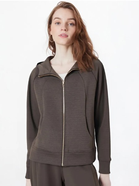 MaxFaerie麦克斯菲瑞女装品牌休闲宽松舒适外套2025秋季新品