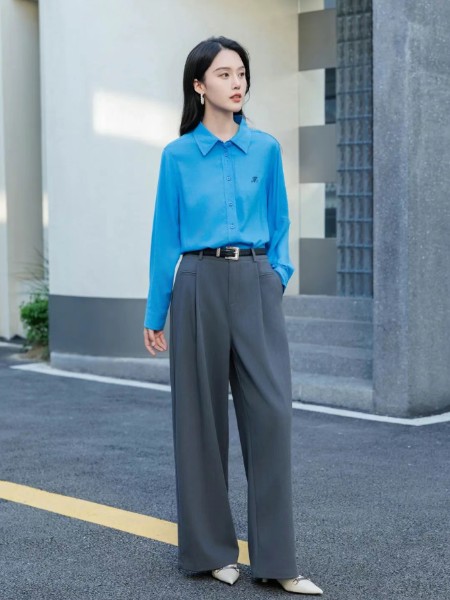 觅恋女装品牌韩版时尚减龄长袖2025秋季新品