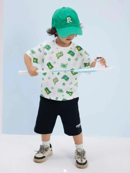 啾比乐JOJOBO童装品牌最新产品展示2025新款男童套装酷