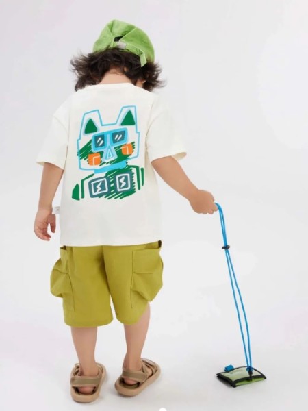 啾比乐JOJOBO童装品牌最新产品展示2025新款男童套装酷