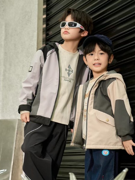 ABC KIDS童装品牌儿童户外服外套风衣2025新款