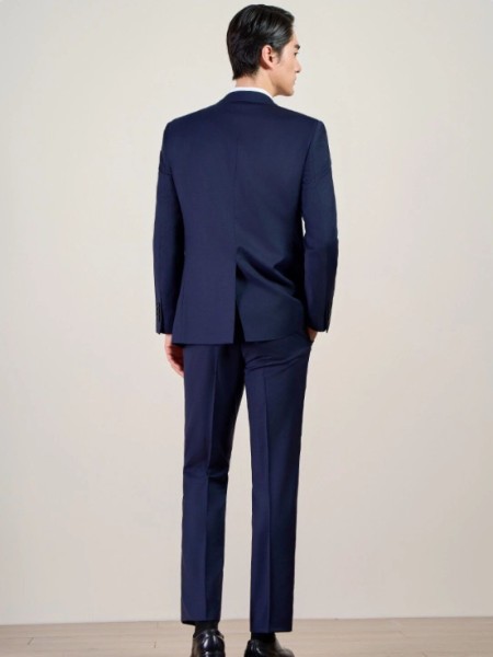 希思顿SIMSDORN男装品牌西装休闲宽松正装结婚礼服两件套