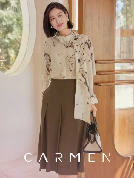 卡蔓(CARMEN)女装品牌高级气质轻奢2025秋季新品