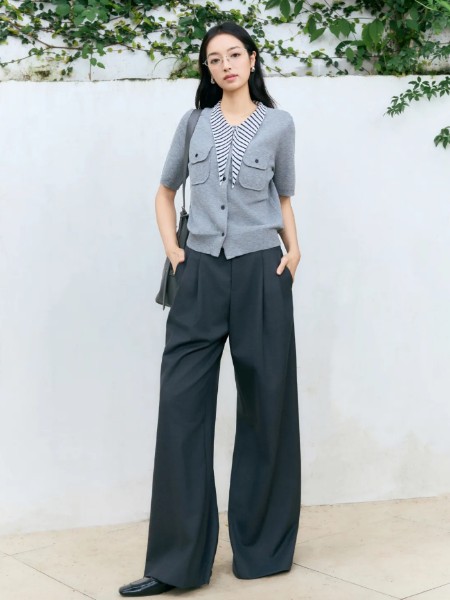 LEISURE女装品牌早秋通勤穿搭时尚气质套装2025秋季新品