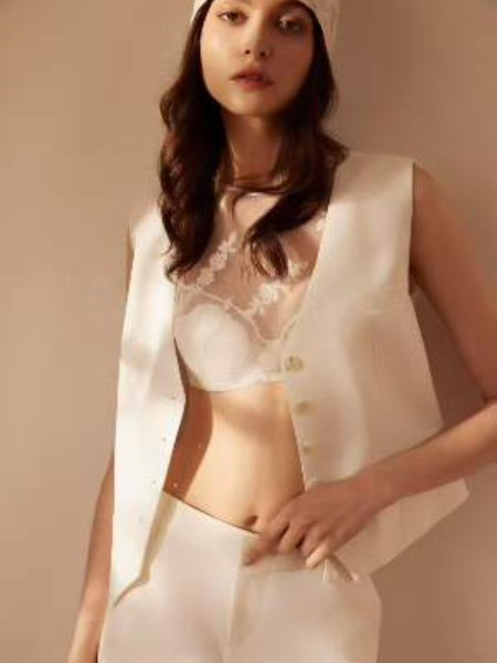 纤美(MYSHAPELY)内衣舒适性感聚拢调整型内衣