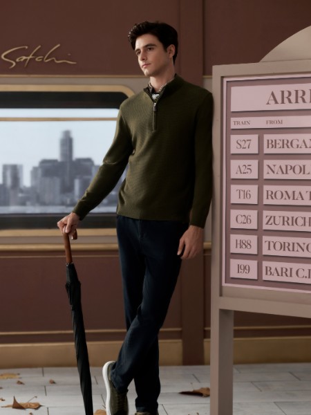 沙馳(SATCHI)男裝品牌2025最新產品展示