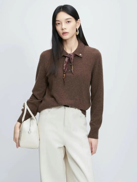 曼婭奴(MIGAINO)女裝品牌2025冬季最新產品展示