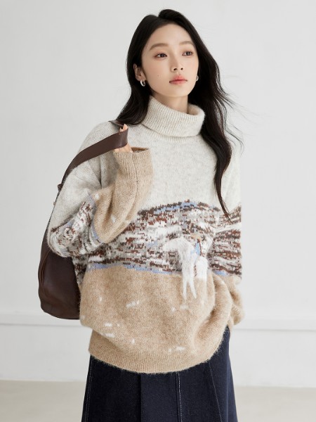 對白女裝品牌2025秋冬季最新產(chǎn)品展示