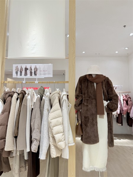 简与媄女装品牌2025年冬季最新产品展示