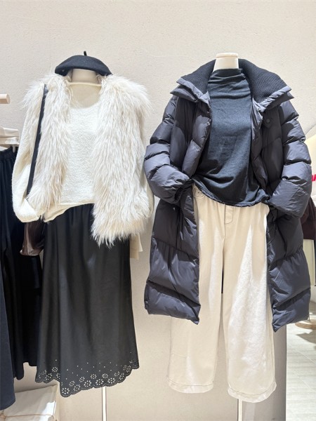 简与媄女装品牌2025年冬季最新产品展示