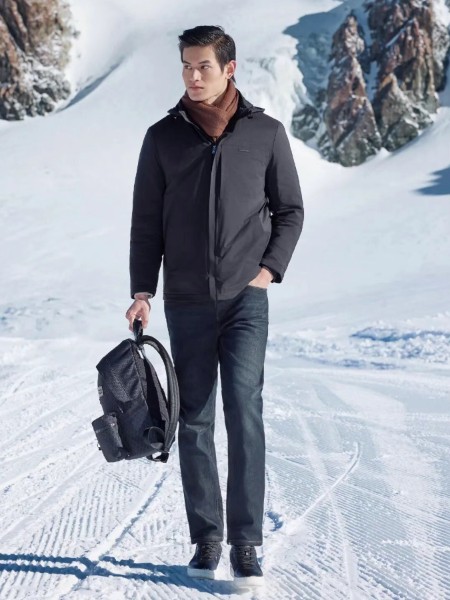 劲霸男装品牌2025冬季最新产品展示