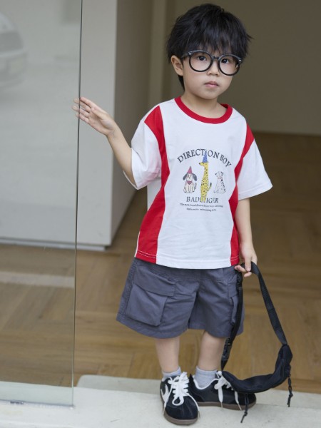巴迪小虎(baditiger)童装品牌2026年男童短袖