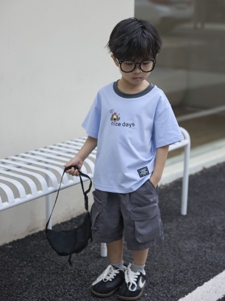 巴迪小虎(baditiger)童装品牌2026年男童短袖