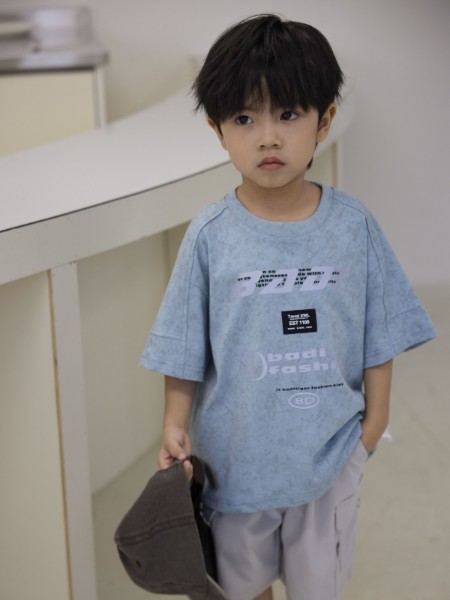 巴迪小虎(baditiger)童装品牌2026年男童短袖